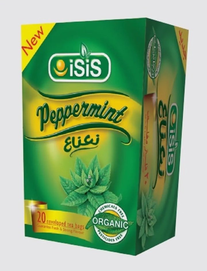 ايزيس اعشاب نعناع طبيعيه 20 ظرف