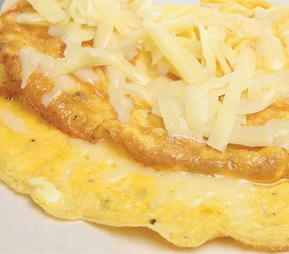 لحسة بيض أومليت مع الجبن