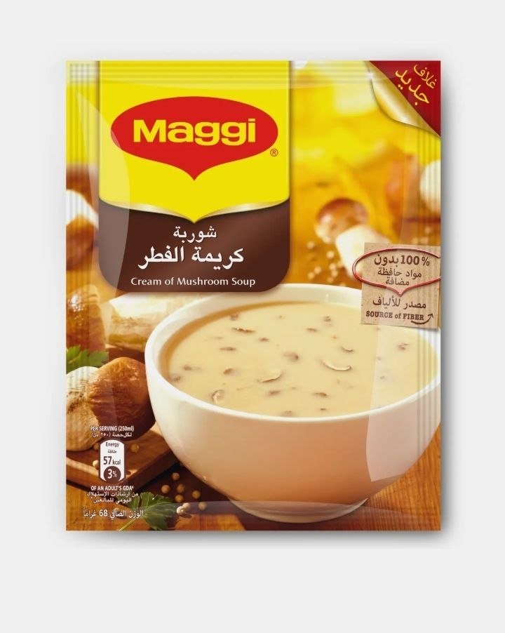 ماجي شوربة كريمة الفطر 68 غم