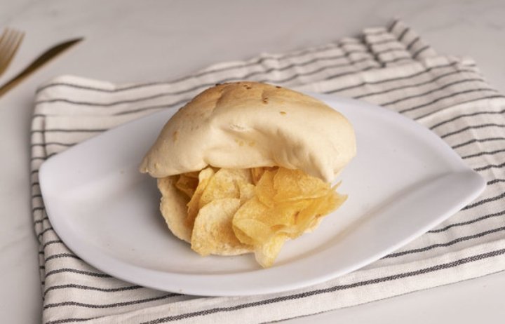 سندوتش شيبس ساده شامي