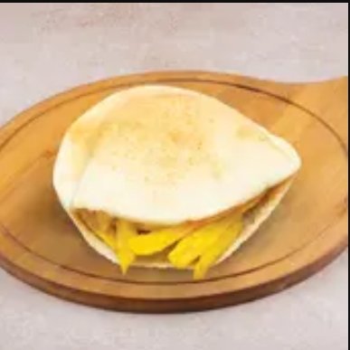 سندوتش بطاطس على غنوج