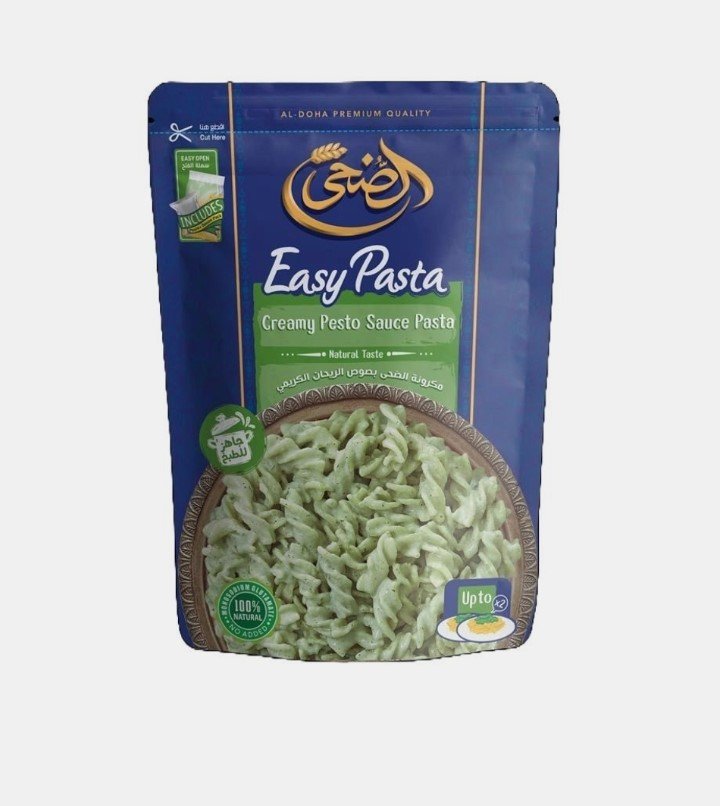 الضحي ايزي باستا مكرونة بصوص الريحان الكريمي 185 جرام