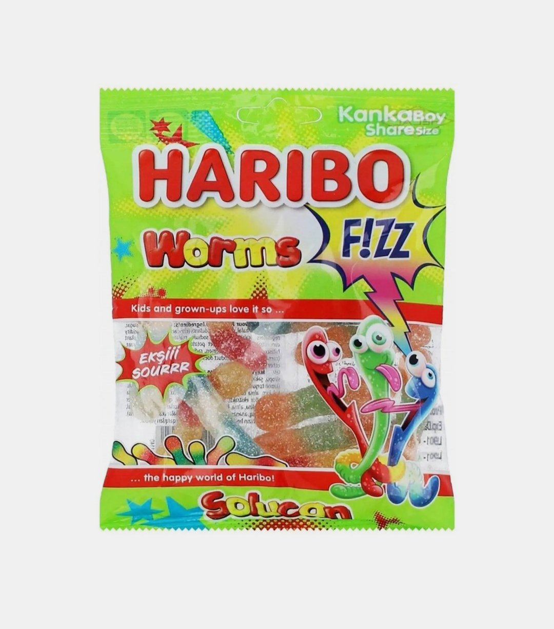 هاريبو حلوي فيز شكل الديدان 70 غم