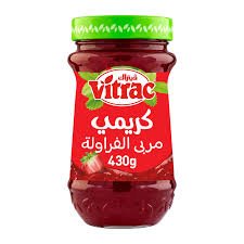 مربي فراوله كريمي فيتراك430جرام