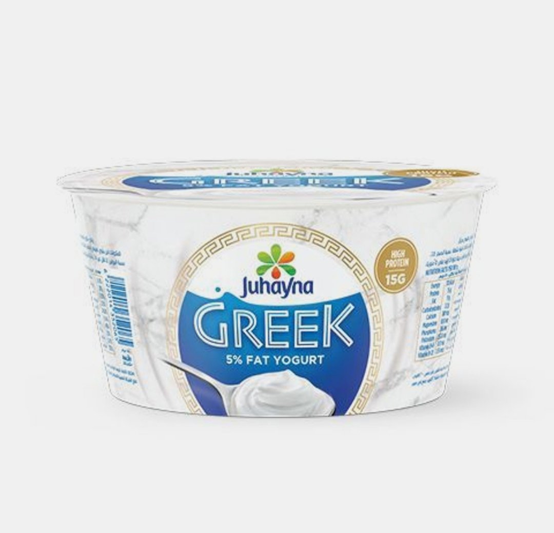 جهينة زبادي يوناني 5% دسم 180 جم