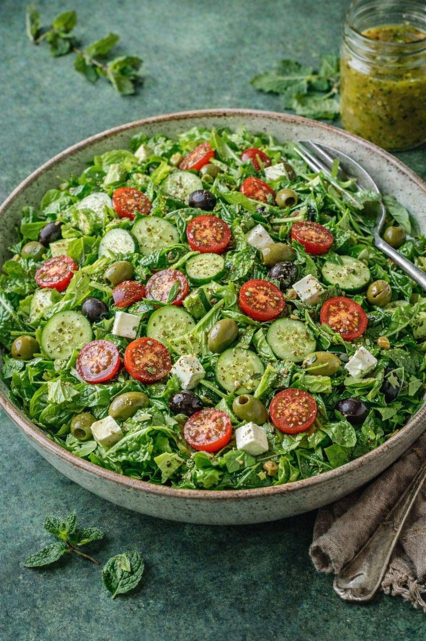 سلطة يونانيه