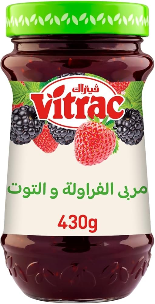 مربي الفراوله والتوت فيتراك 430جرام