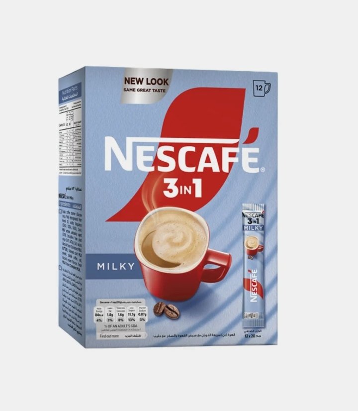 نسكافية 3 * 1 ميلكي 12 كيس