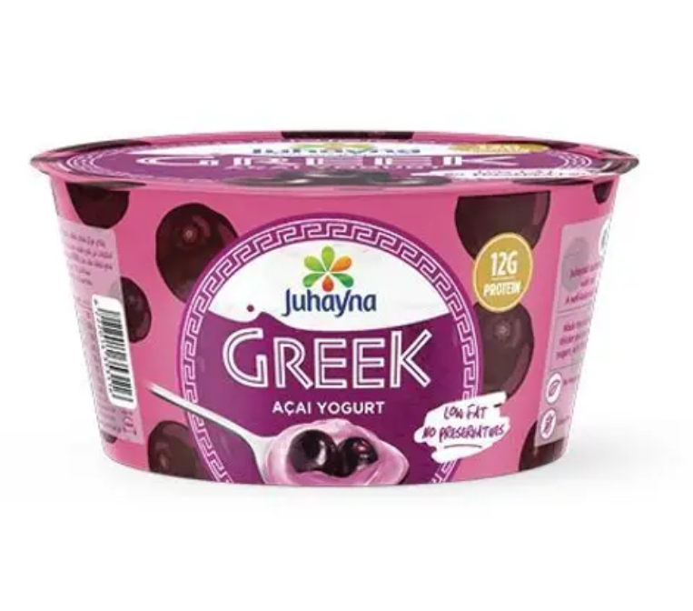 جهينة زبادي يوياني بنكهه توت اساي 180 جرام