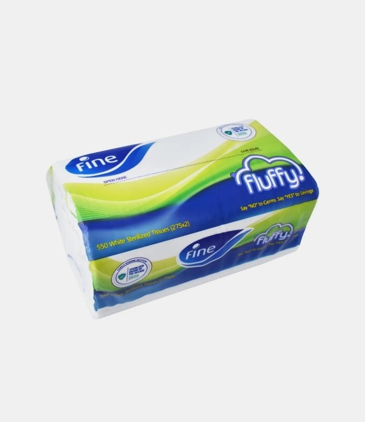 فاين مناديل فلافي للوجه 550- منديل