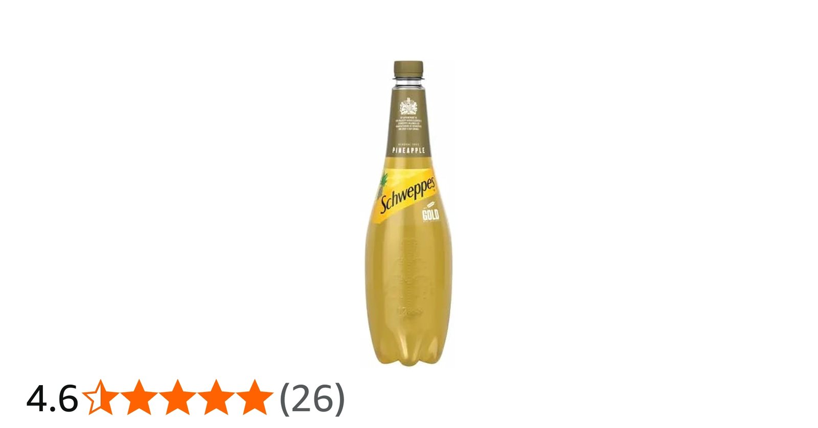 شوبيس مشروب فوار بنكهه الاناناس في عبوة بلاستيكية 1.75 لتر