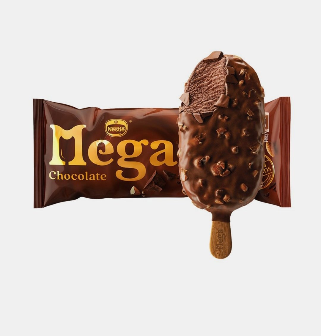 نستله ميجا ايس كريم شوكولاته 95 مل