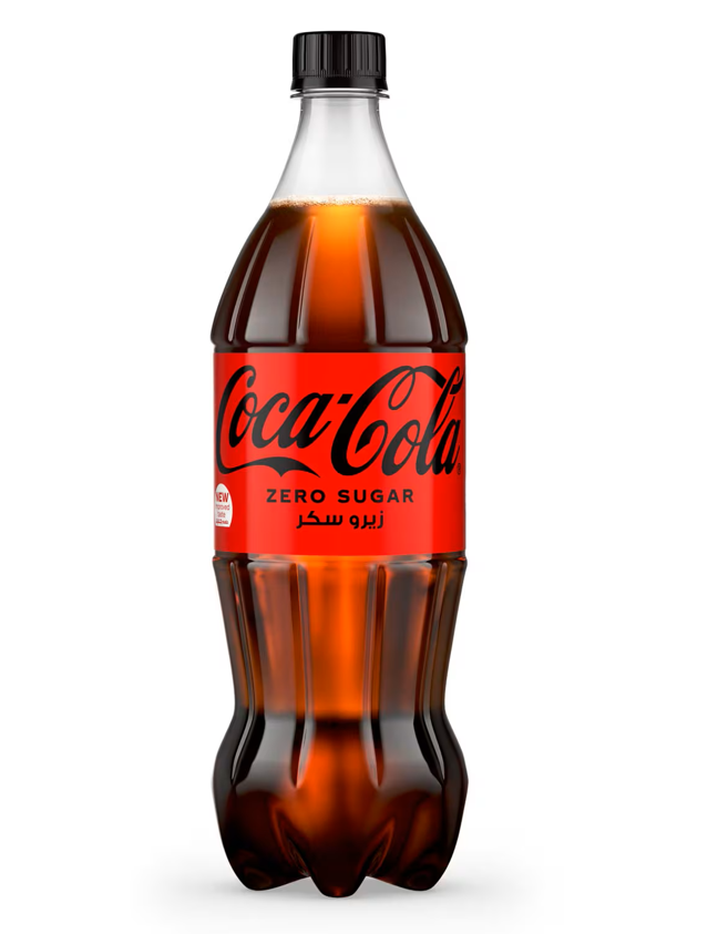 كوكاكولا مشروب غازي في زجاجه بلاستيكية 0.95 لتر