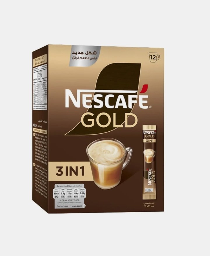 نسكافية جولد كيس 3 * 1