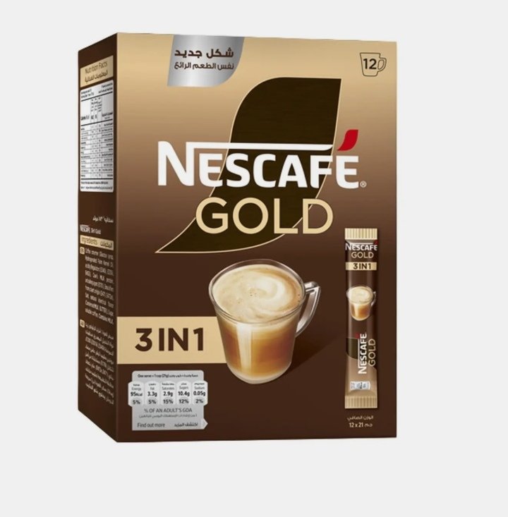 نسكافية جولد 3 * 1 21 جم * 12 كيس