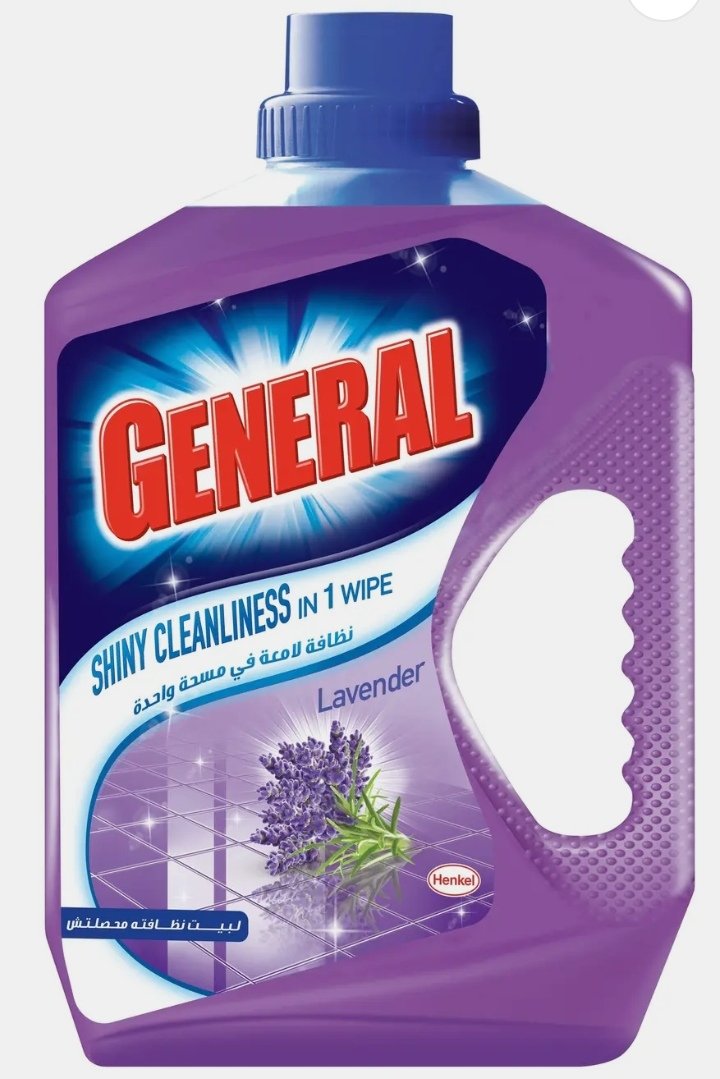 جنرال سائل منظف ارضيات برائحه لافندر3.1 لتر