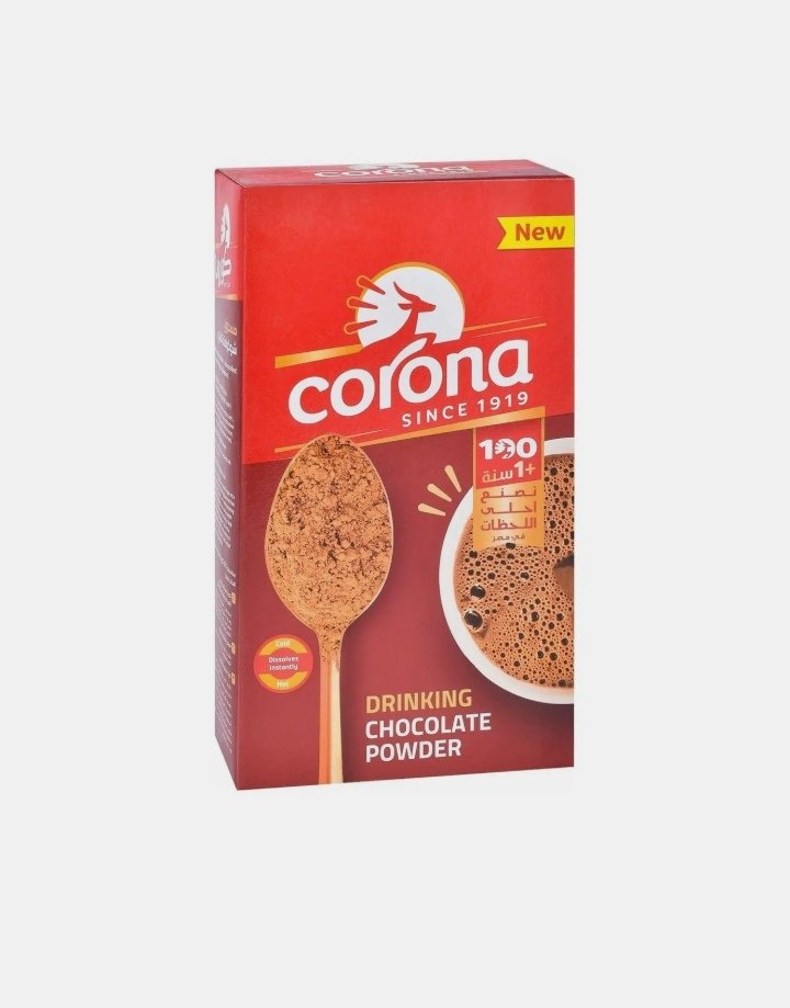 كورونا ميكس مسحوق الشوكولاته 60 غرام