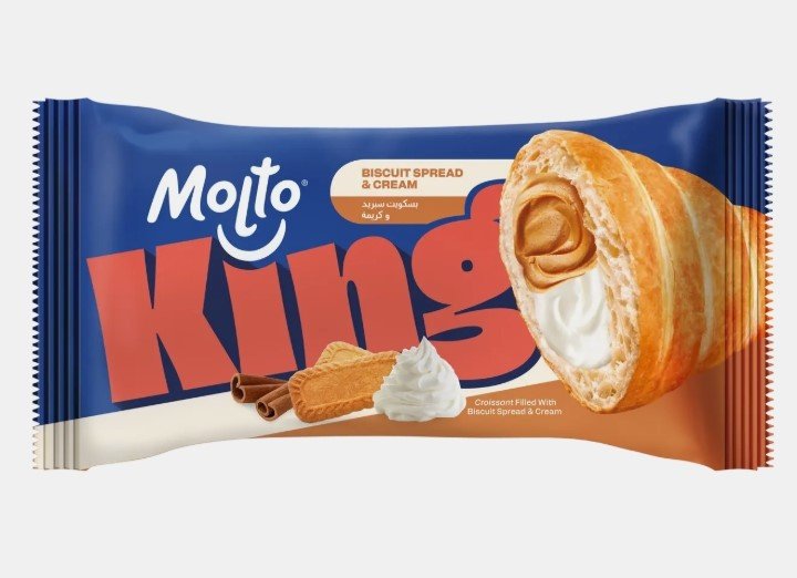مولتو كينج بسكويت كريمة قابلة للدهن 120 جم