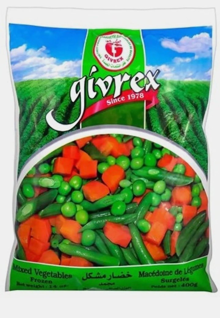 جيفركس خضار مشكل 400 جم