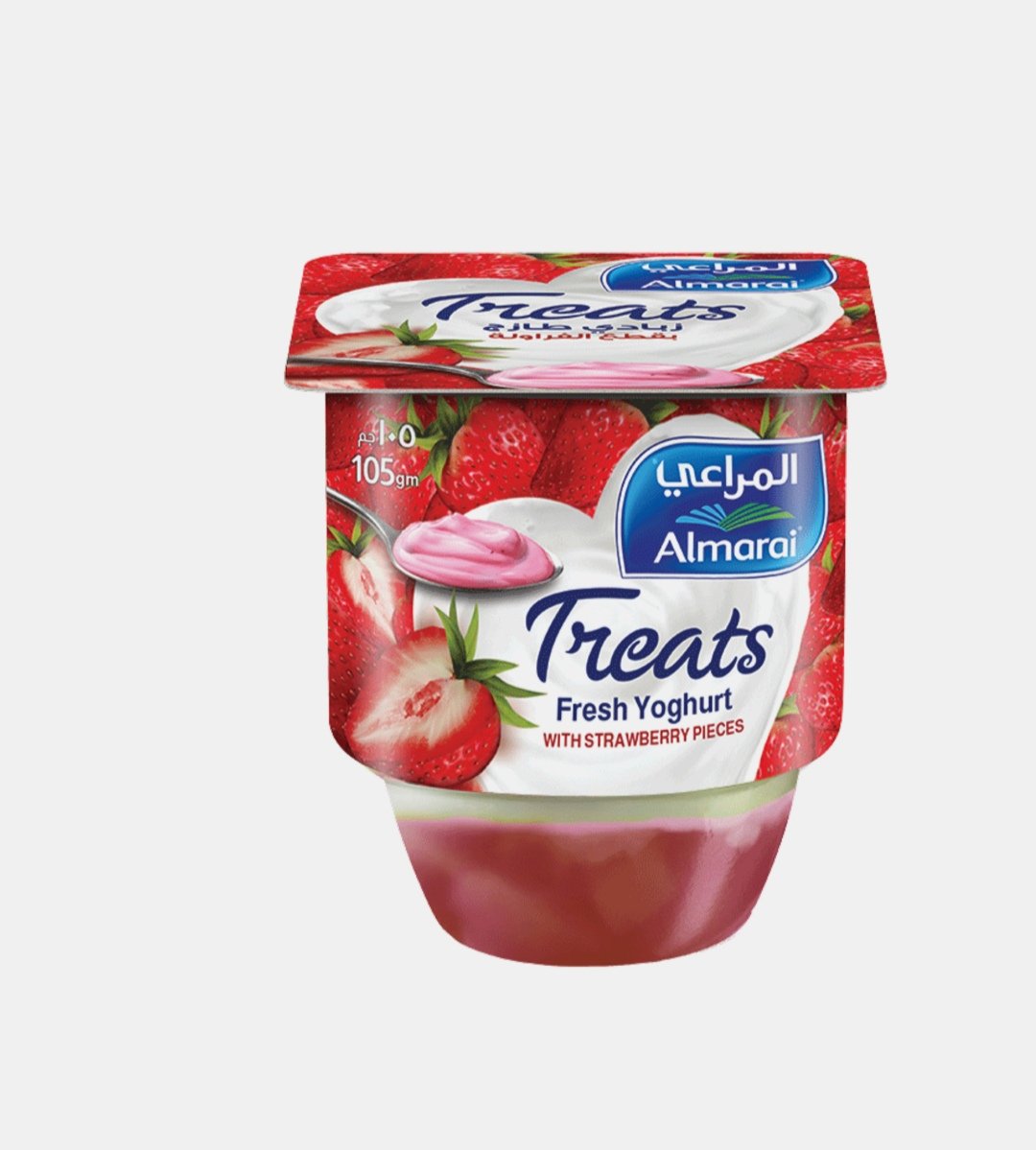 المراعي زبادي تريتس فراولة 105