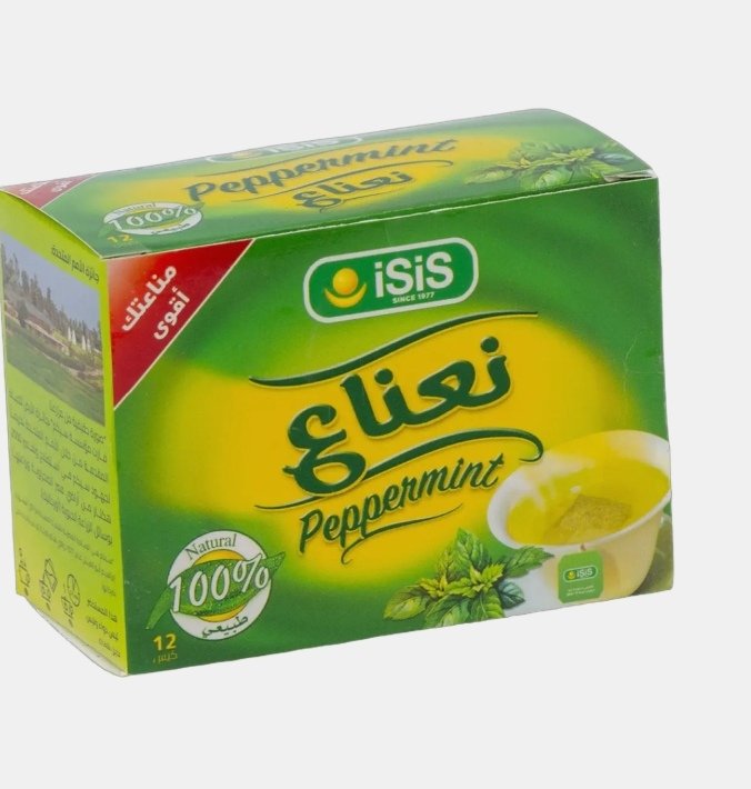 ايزيس اعشاب نعناع طبيعيه 12 ظرف
