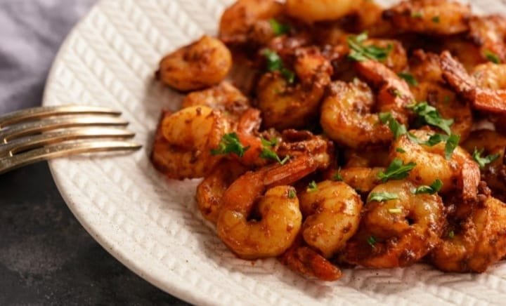 جمبري مشوي وسط1 كيلو