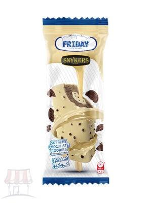 فرايدي ايس كريم سنيكرز كوكيز ستيك