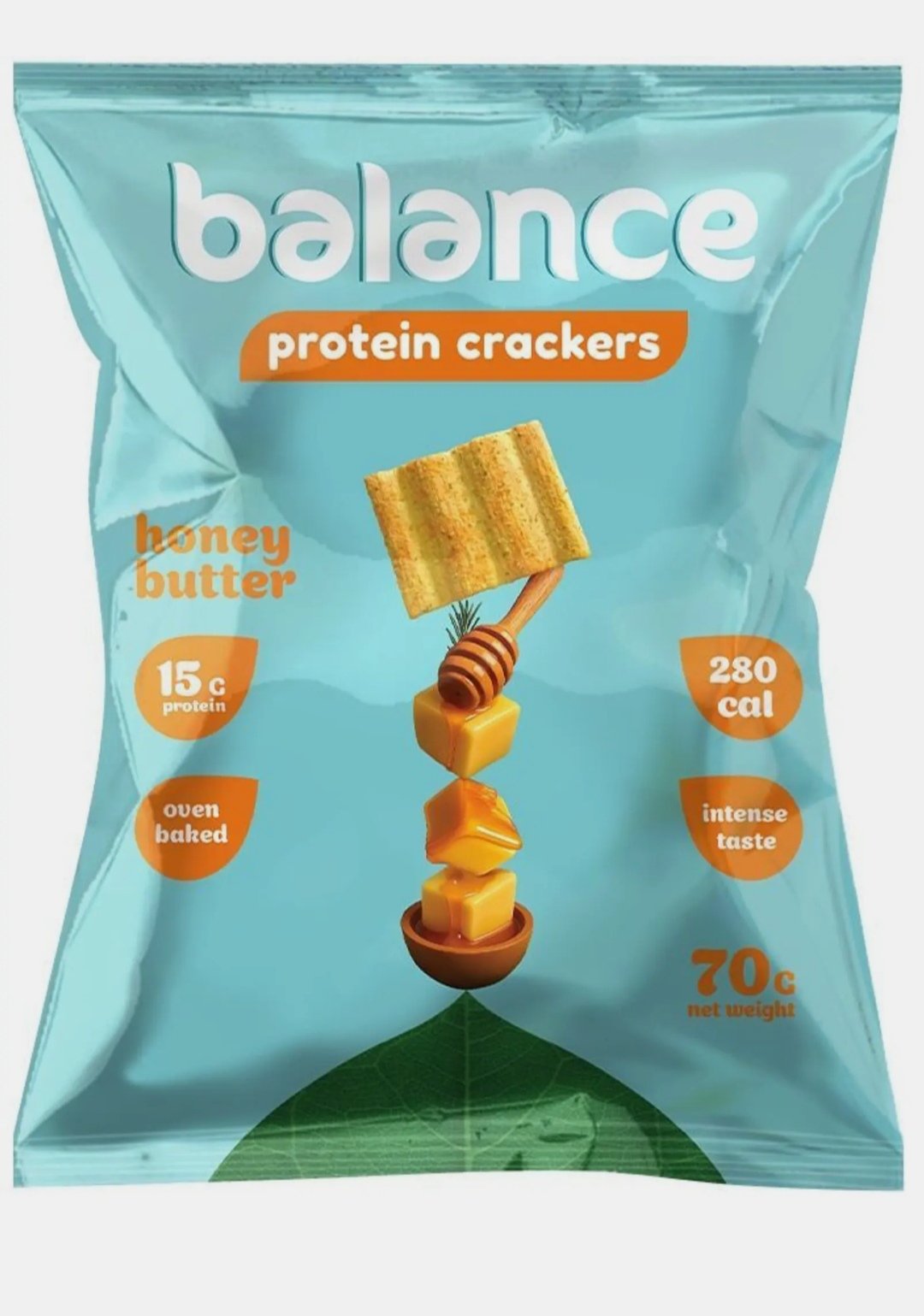بالانس برميم رقائق خبز مع بروتين الزبدة والعسل 78 جرام