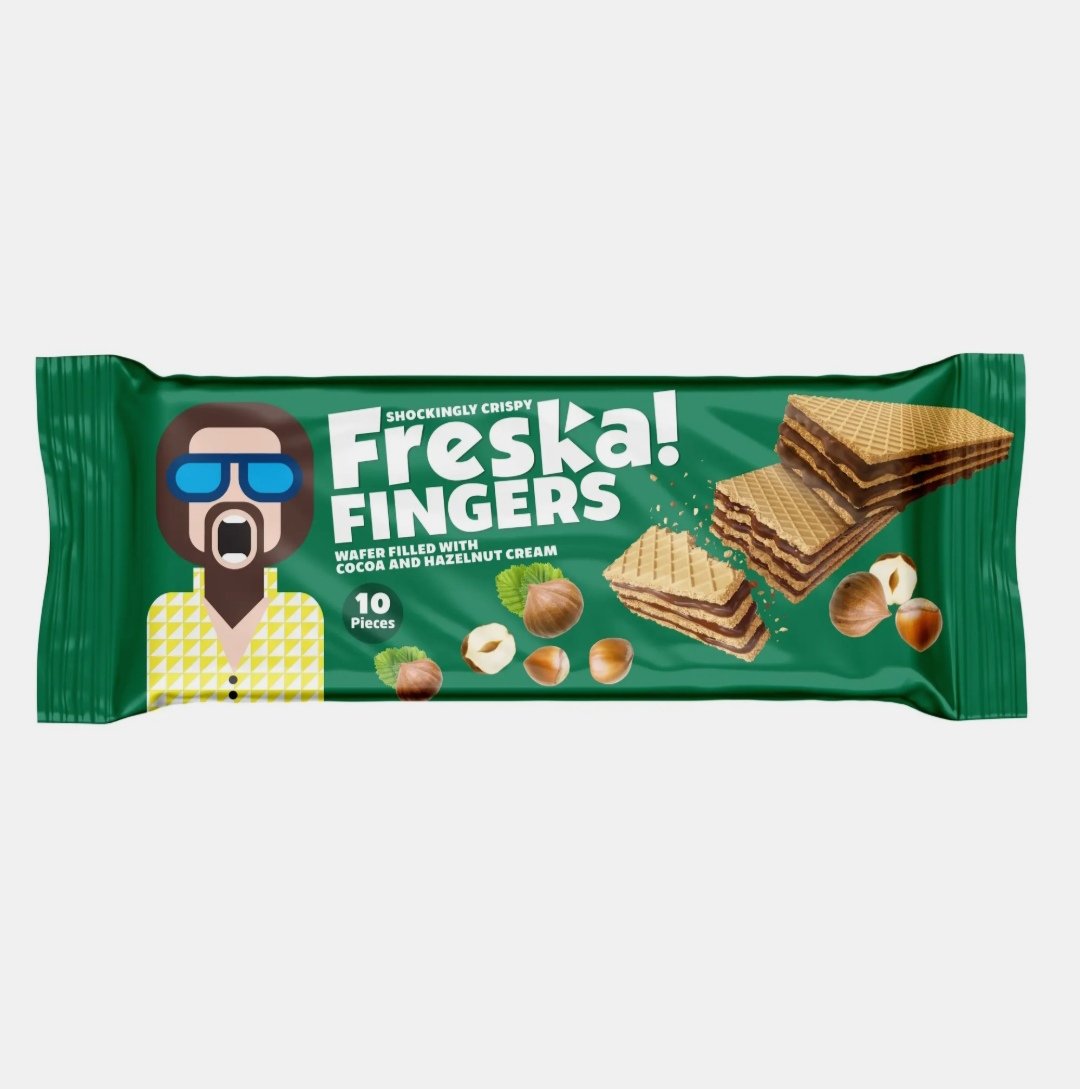 فريسكا فينجوز ويفرر بالبندق الابيض 50 جرام