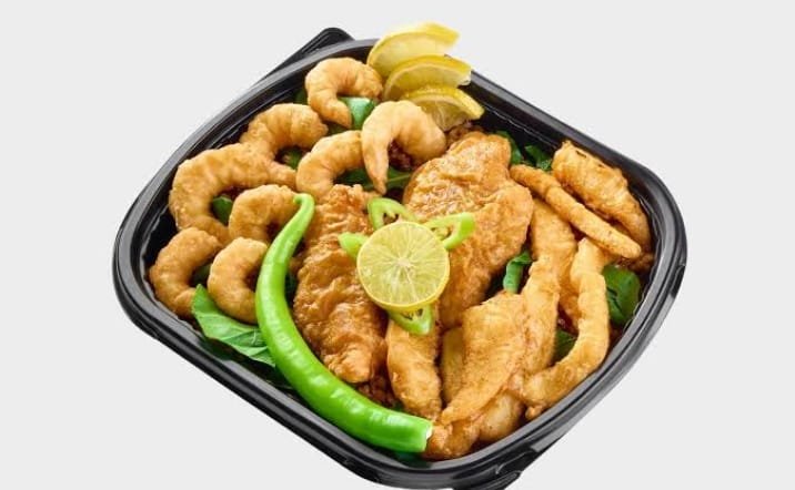 وجبة سبيط بلدى مع ارز وطحينه