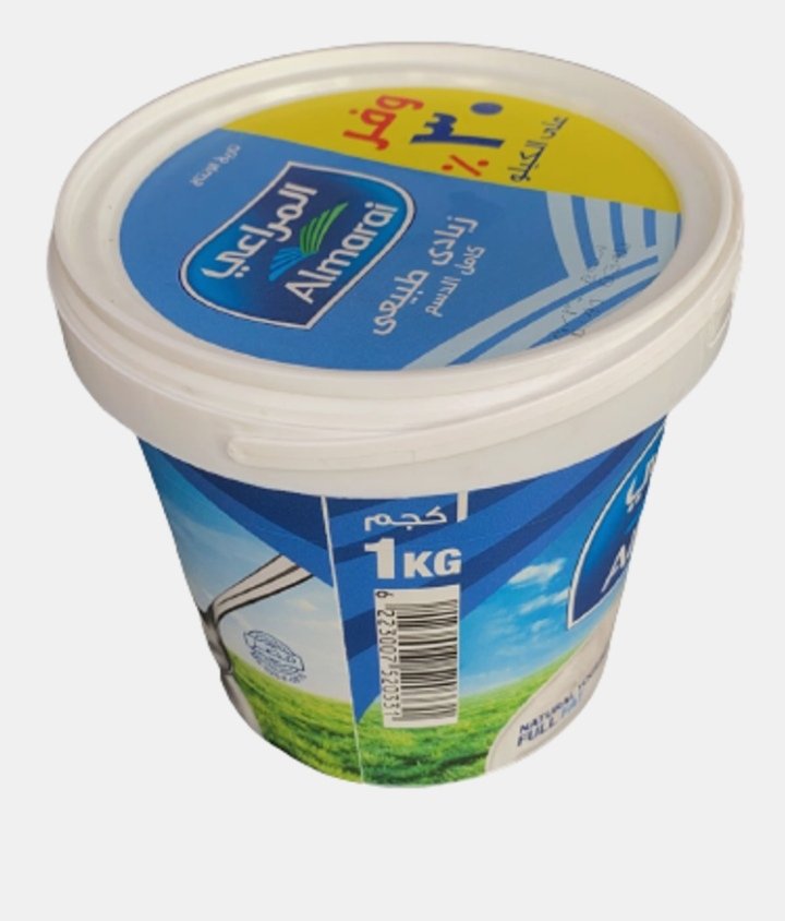 زبادي المرراعي طبيعي 1 كيلو