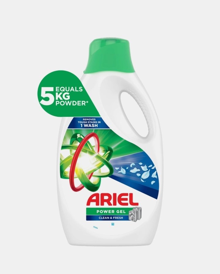 اريال منظف سائل  ارتوماتيكي نظافة وانتعاش 2.5 كغم