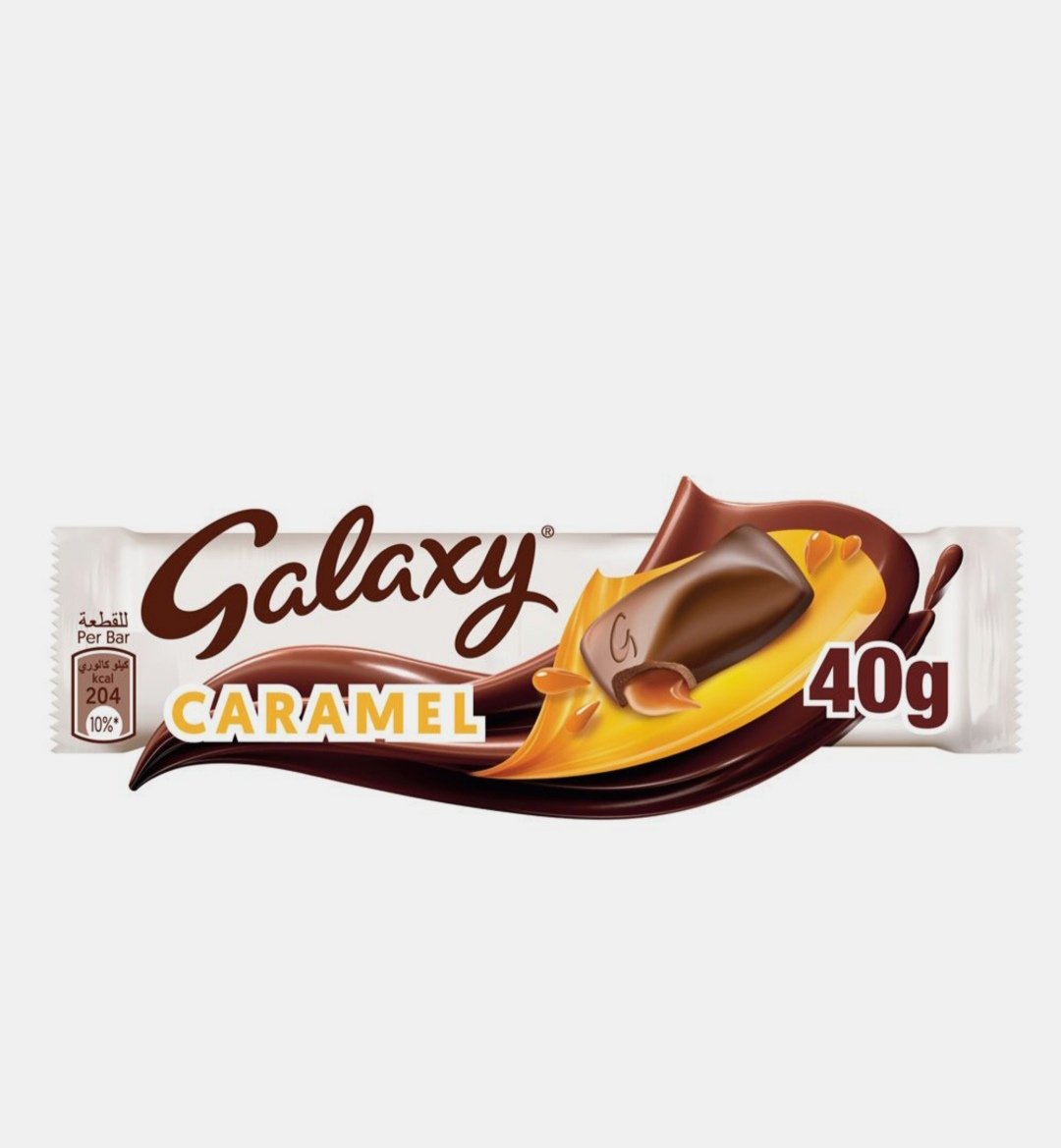 جالكسي لوح شوكولاته بالكراميل 40 جم