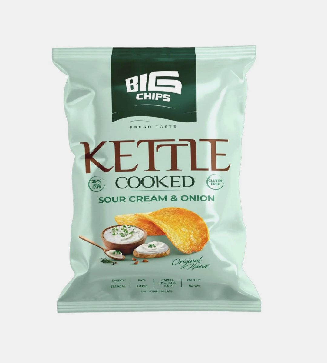 بيج شبيس بريميوم كريمة الحامضة 58-68 جرام