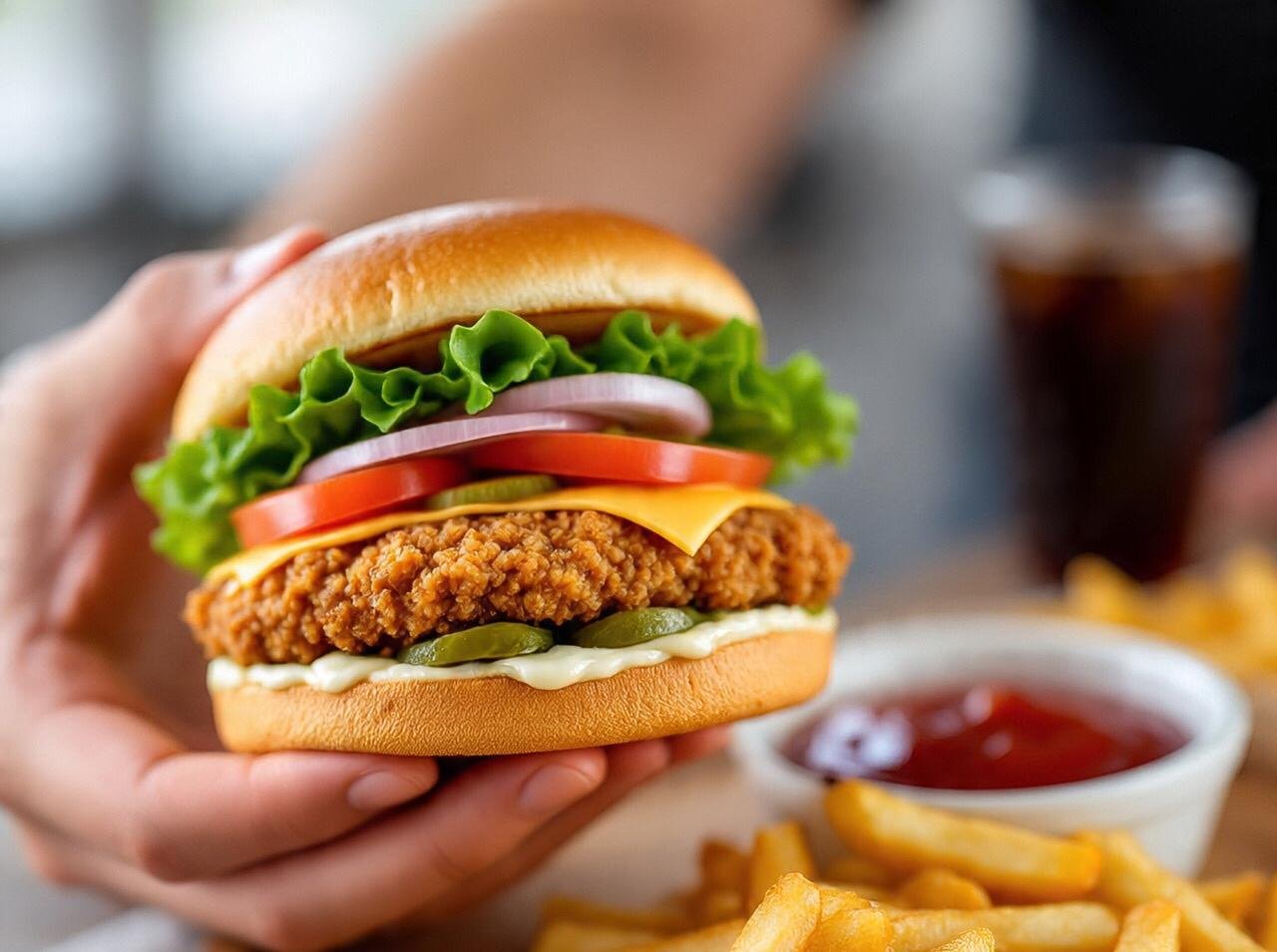 برجر تشيكن (سنجل)