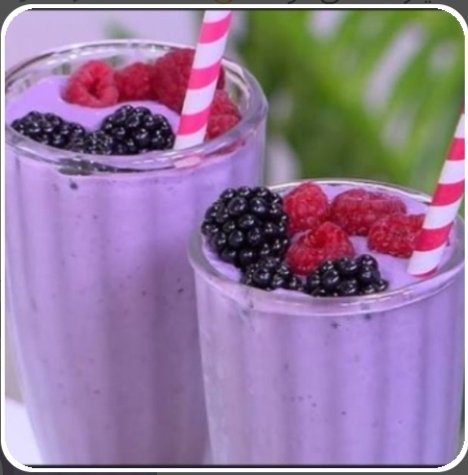 لتر اسموزي توت فريش جوس تايم