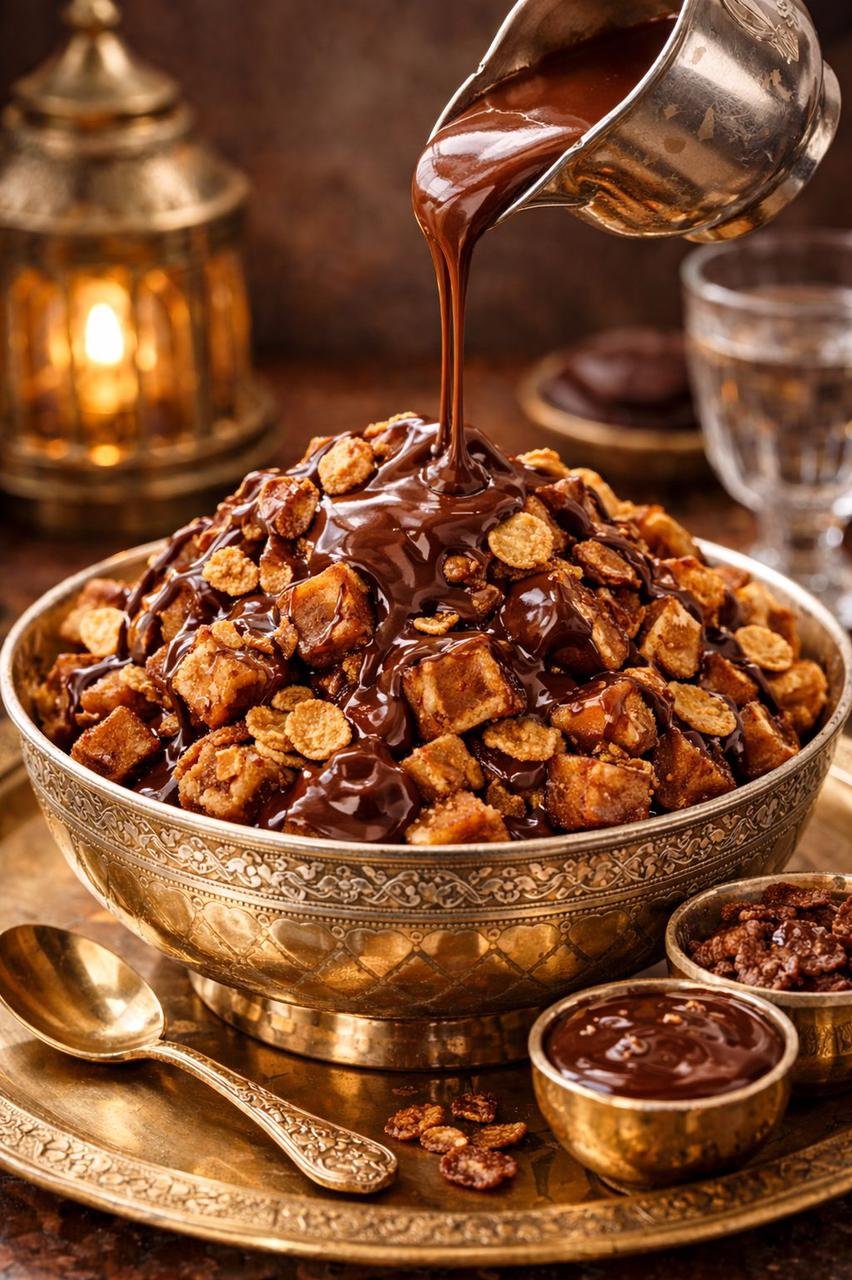 فتة وافل دبي