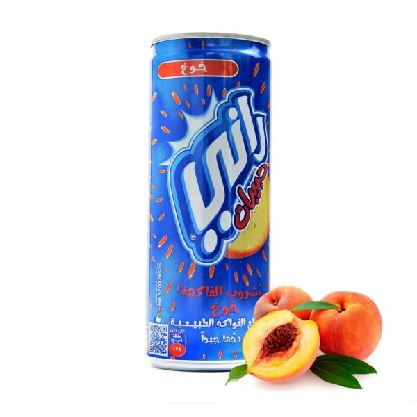 راني عصير فواكهه بنكهه الخوخ 235 مل