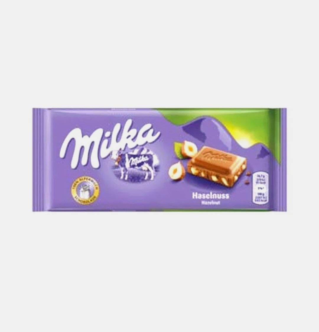 بندق كامل من ميلكا 100 جم