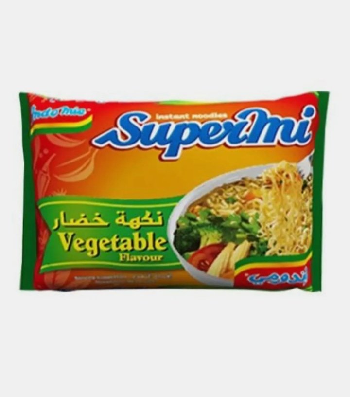 اندومي سوبر بنكهه جامبو شعرية خضار 110 جم