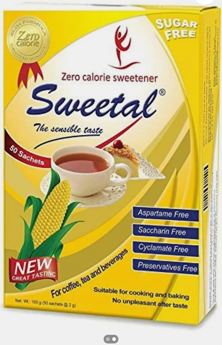 سويتال سكر دايت 50 كيس * 2 جم