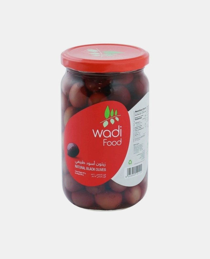 وادي فود زيتون اسود 650 جم برطمان
