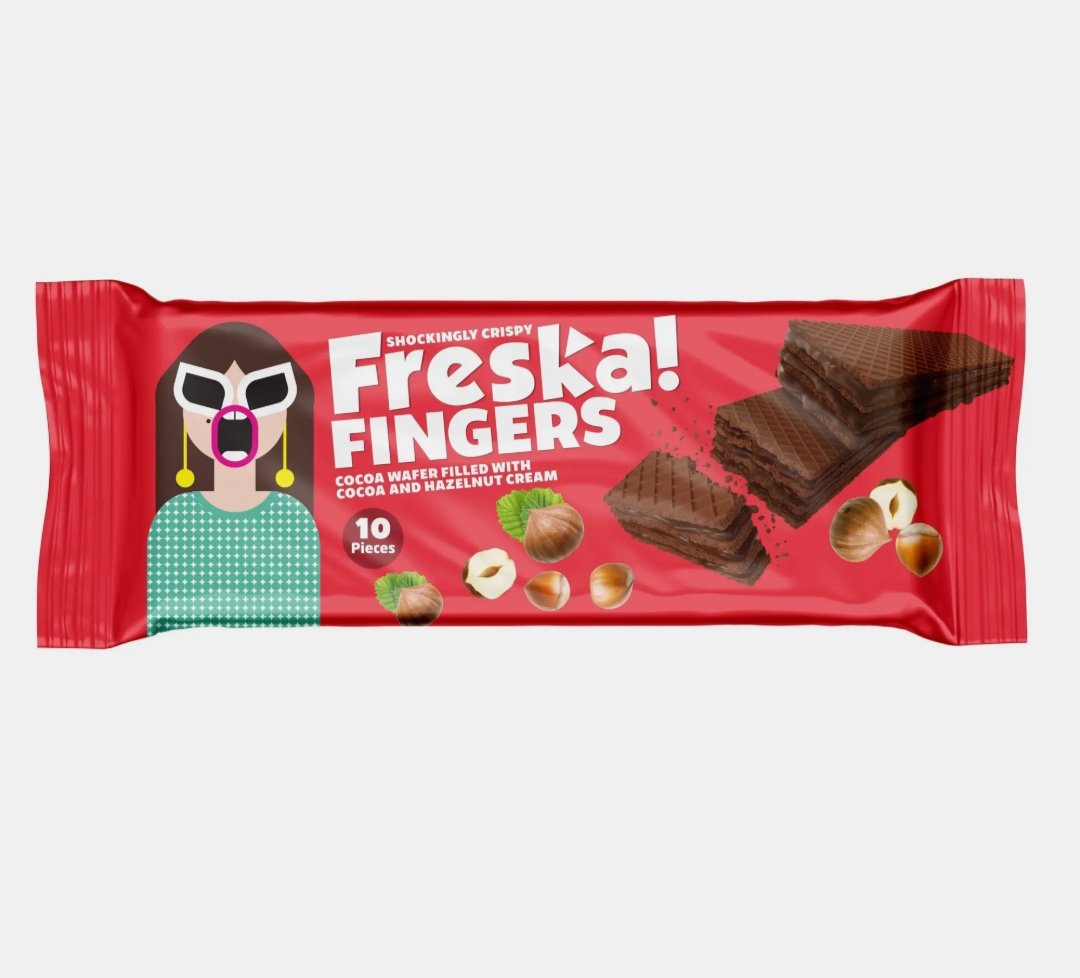 فريسكا اصابع ويفر بالبندق 50 جم