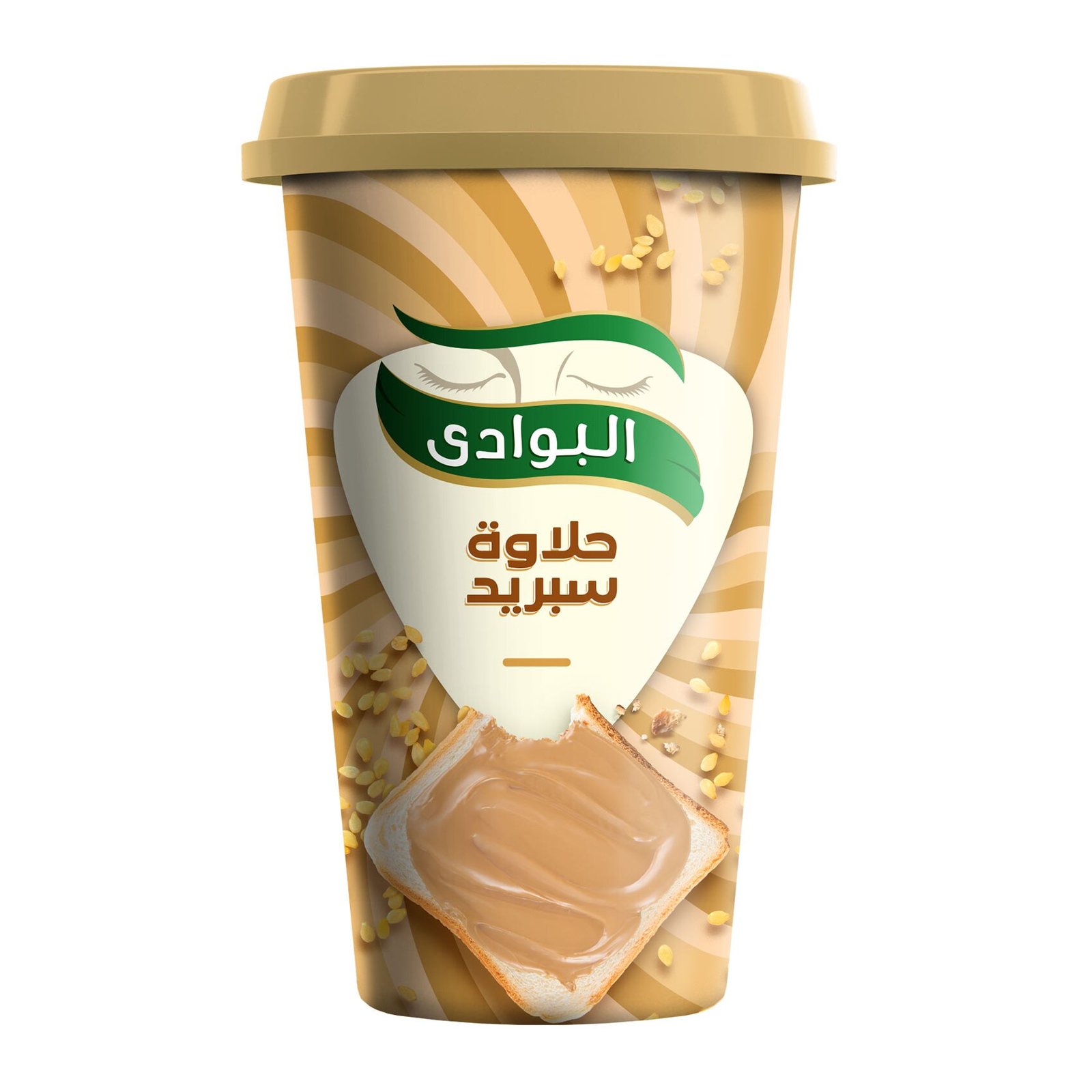 البوادي حلاوة سبريد ساده 300 جرامر