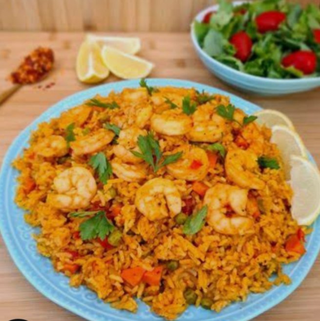 ارز بالجمبري كبير