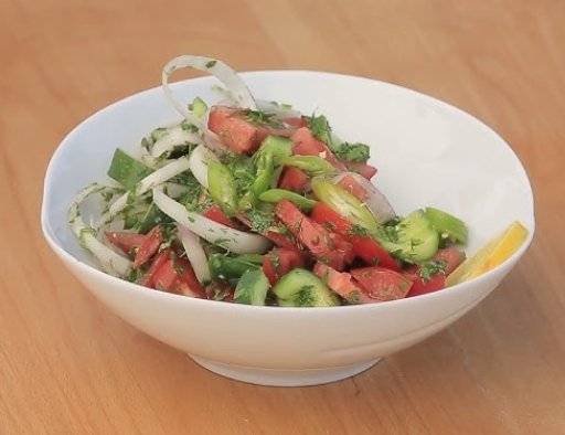 طبق سلطه بلدى صغير