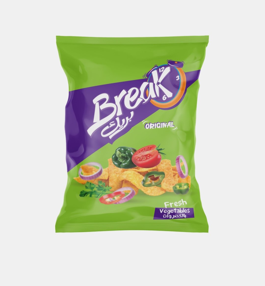 بريك سناك بالخضراوات 29-39 جرام