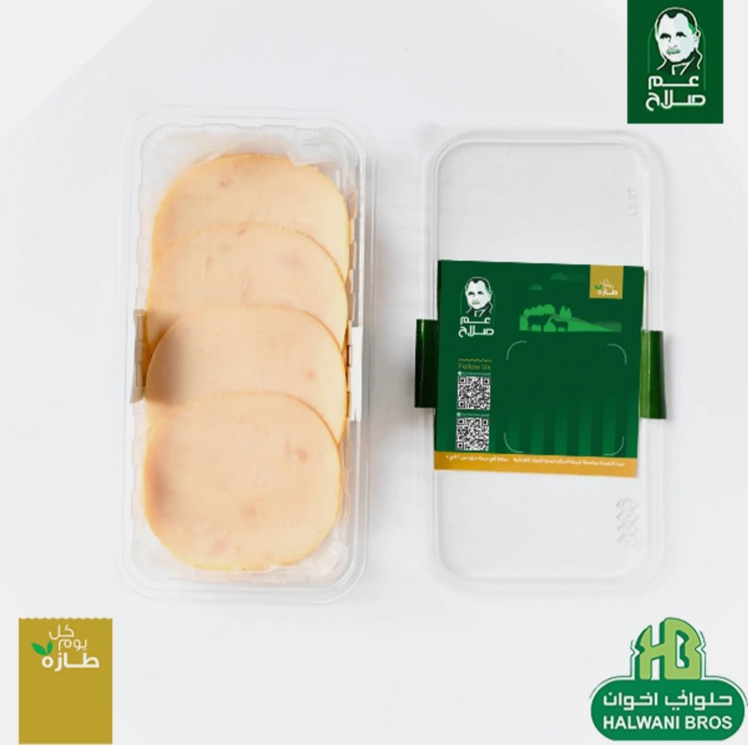 حلواني لانشزن مدخن قشطة دجاج 250