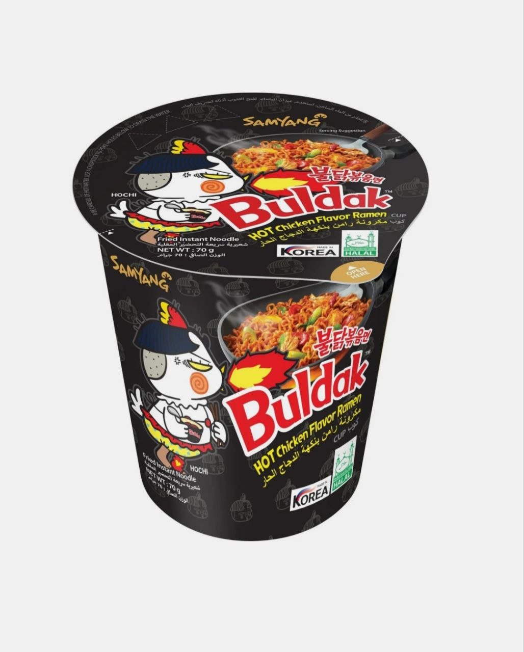 ساميانغ نودلز دجاج حار في كوب 70 غرام